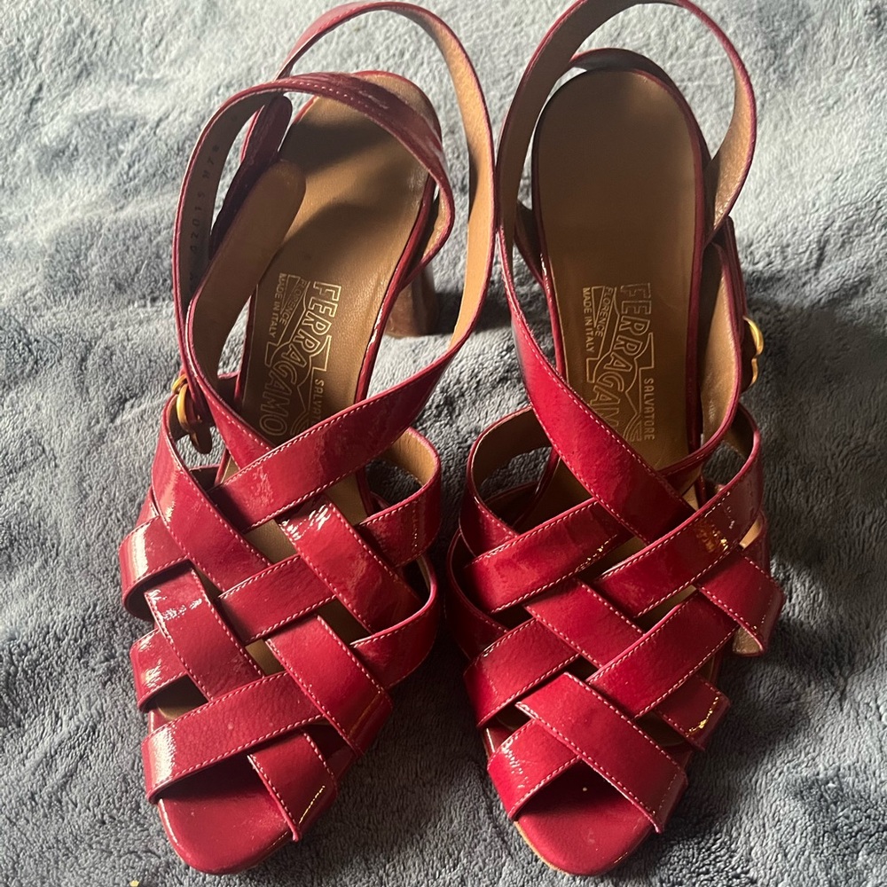 Salvatore Ferragamo Cage Heel